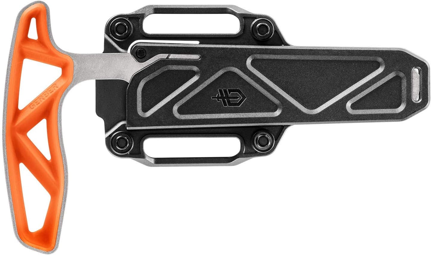 image:imageGerber EXOMOD Pack Saw Lightweight Camping Hunting Saw with Sheath Orange