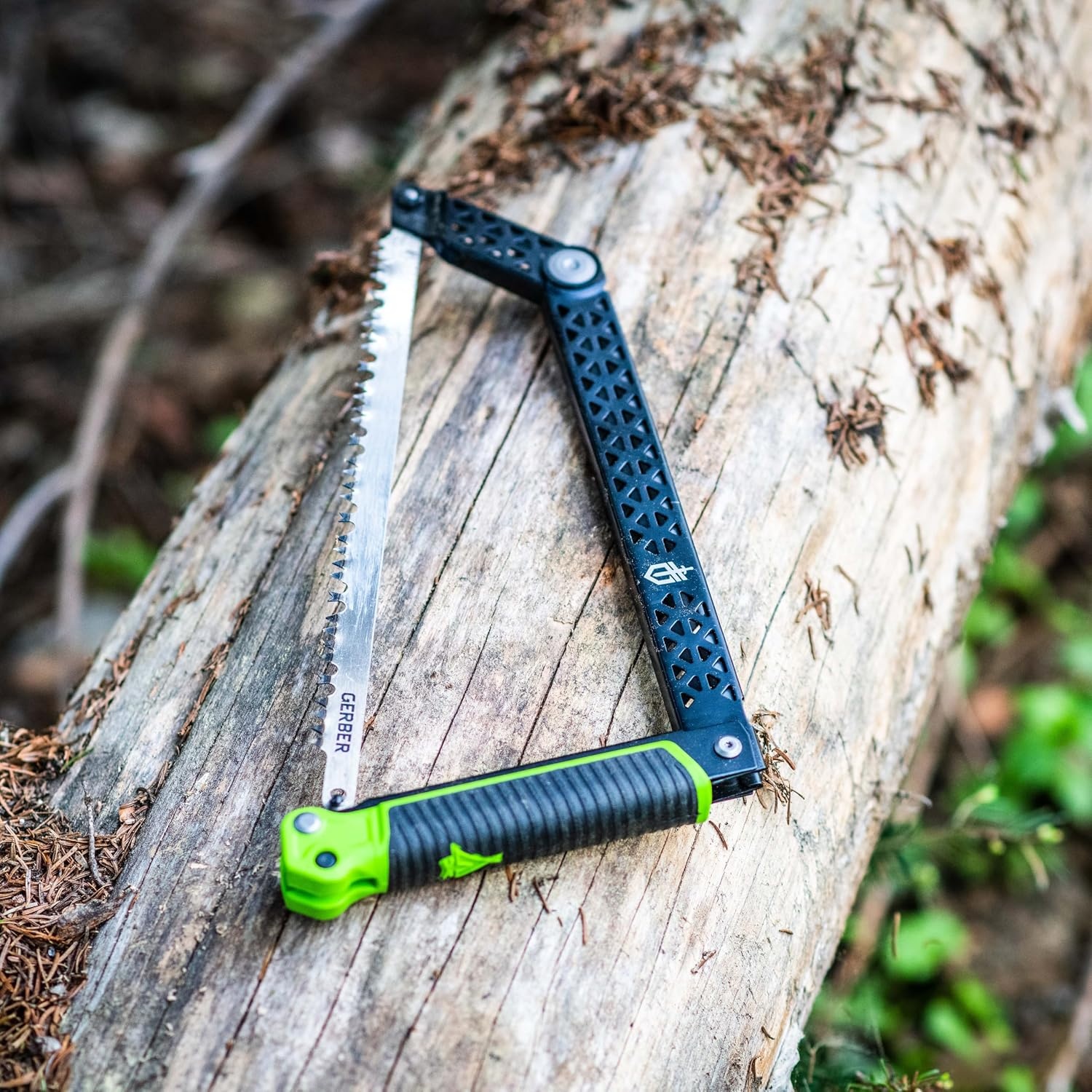 image:imageGerber Freescape Camp Saw Folding Hand Saw for Backpacking Hiking Camping Pruning and Bushcraft 12 Blade