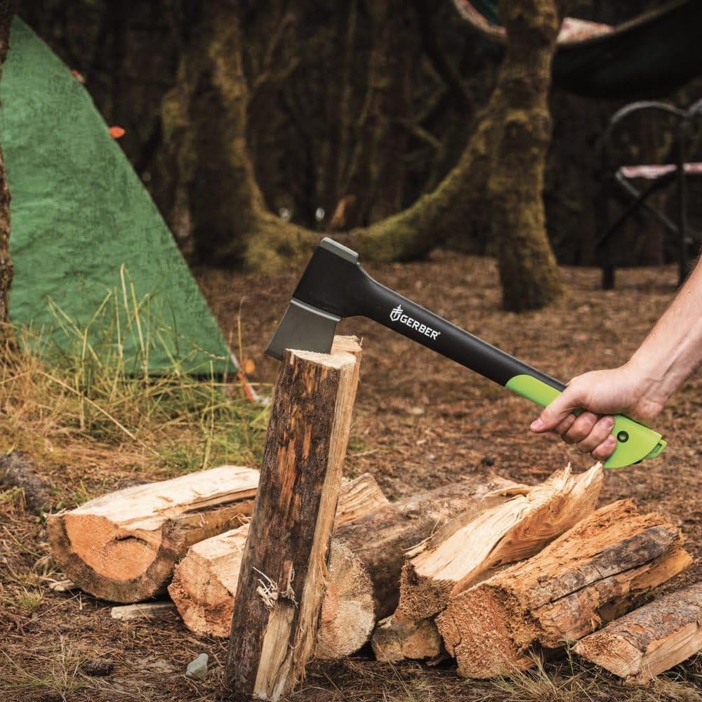 image:imageGerber Freescape Hatchet Steel Axe with Sheath Camping amp Survival 175