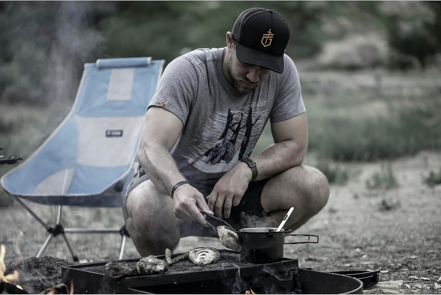 image:imageGerber Gear Around Camp Kit 3Piece Camp Kitchen Set Cleaver amp TongCamp Collection 1