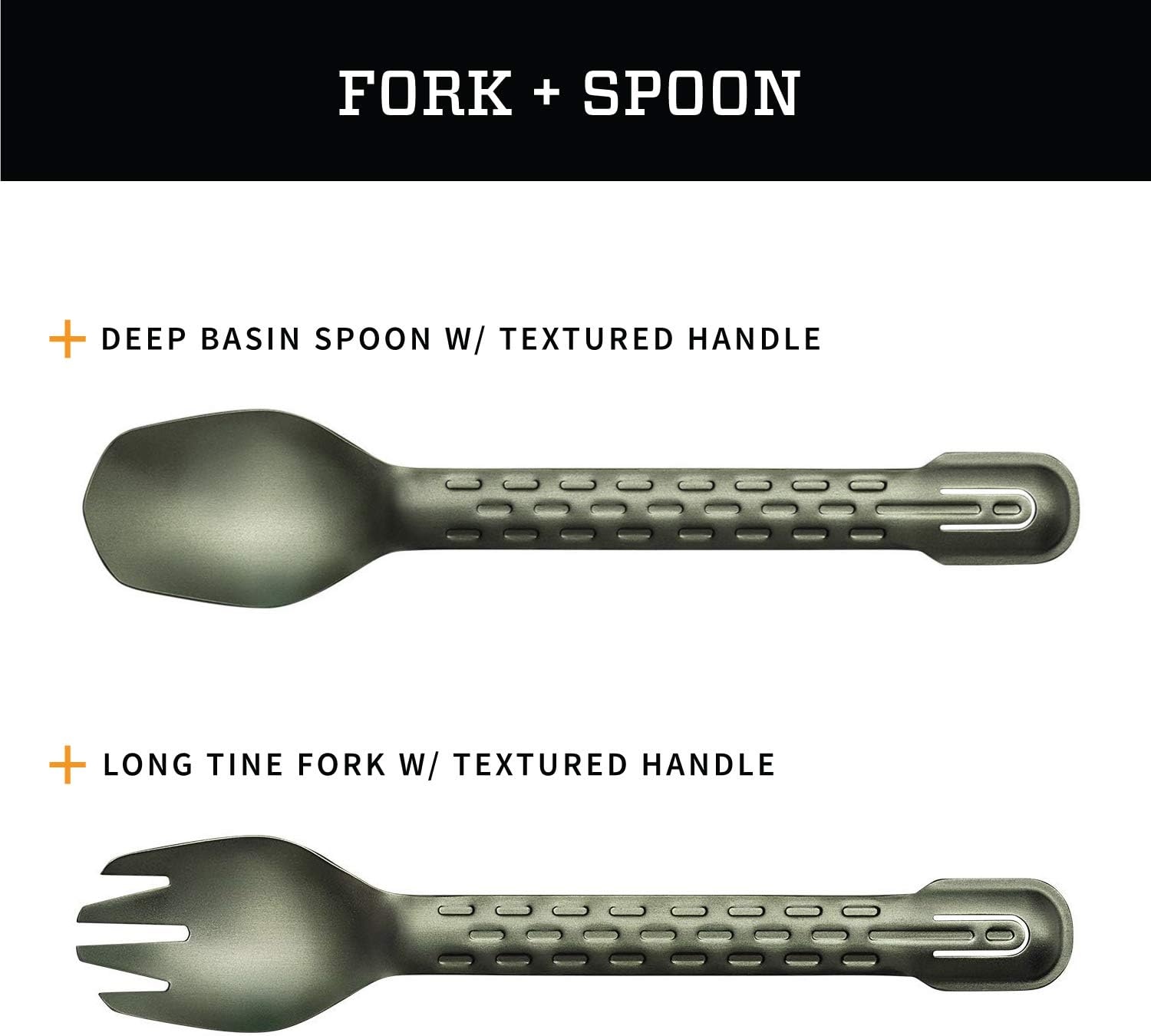image:imageGerber Gear ComplEAT Camping Utensils Set for Outdoor Cooking Camping Cutlery with Fork Spoon Tongs Spatula and MultiFunctional Tool Flat SageSage