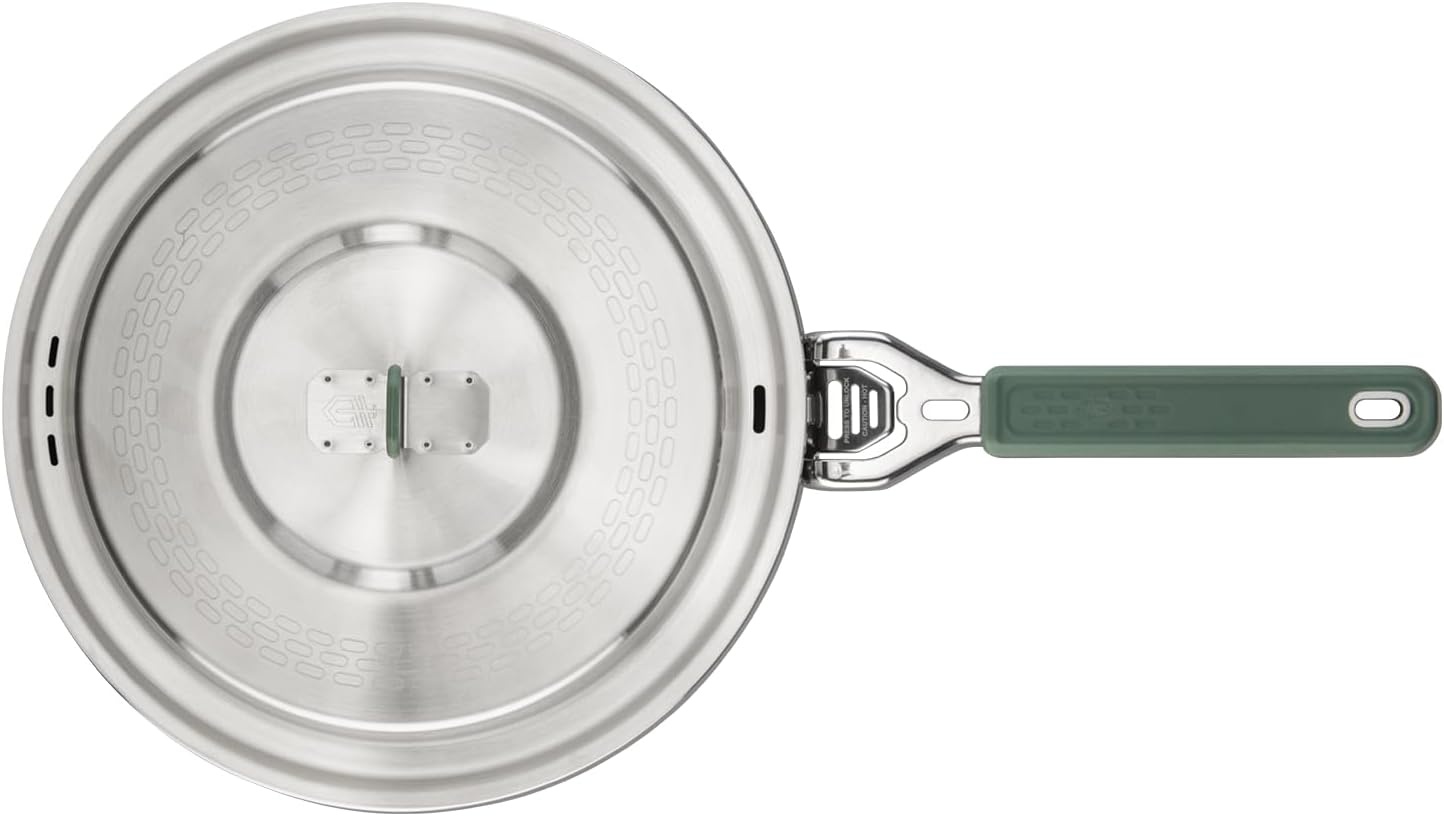 image:imageGerber Gear ComplEAT Saute Pan Stainless Camp Cookware Removable Handle