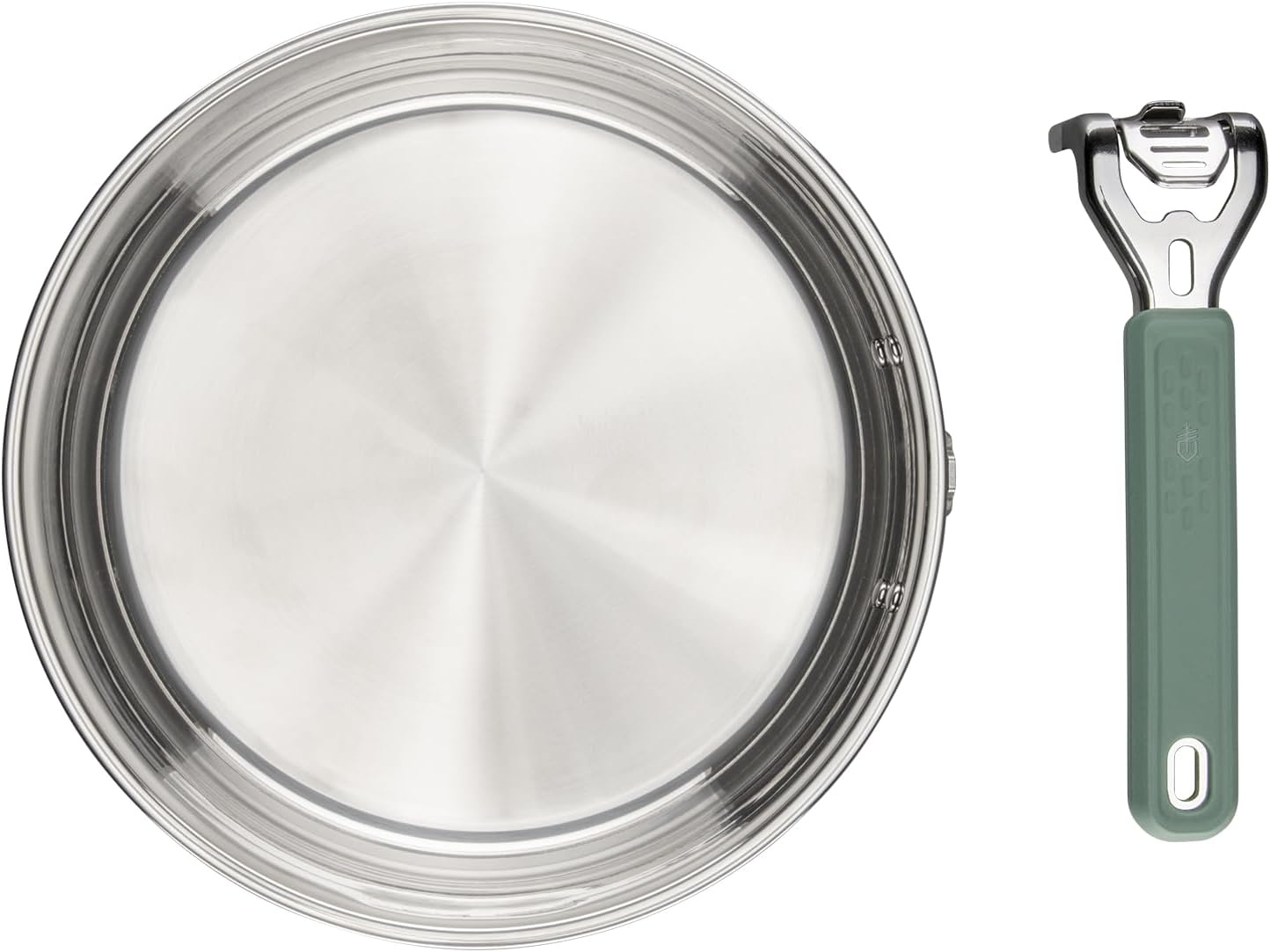 image:imageGerber Gear ComplEAT Saute Pan Stainless Camp Cookware Removable Handle