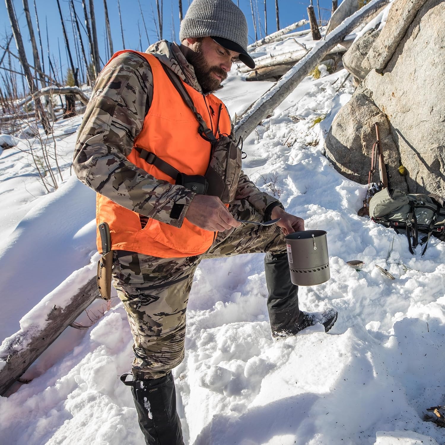image:imageGerber Gear Devour MultiFork Camp Eating Tool and MultiTool EDC Gear and Equipment Titanium
