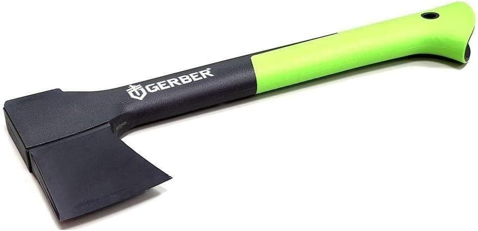 image:imageGerber Gear Freescape Hatchet 14 Camping Hatchet with Included Sheath Green
