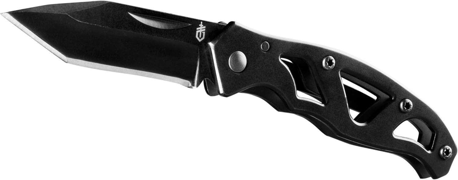 image:imageGerber Gear Paraframe II EDC Folding Pocket Knife 35 Tanto Point Serrated Edge with Safety Frame Lock Black21