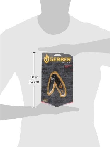 image:imageGerber Gear Paraframe II EDC Folding Pocket Knife 35 Tanto Point Serrated Edge with Safety Frame Lock Black3