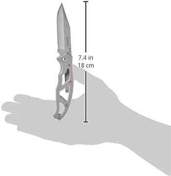 image:imageGerber Gear Paraframe II EDC Folding Pocket Knife 35 Tanto Point Serrated Edge with Safety Frame Lock Black3