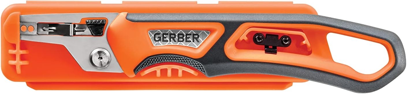 image:imageGerber Gear Randy Newberg DTS Fixed Blade Hunting Knife SerratedOrange