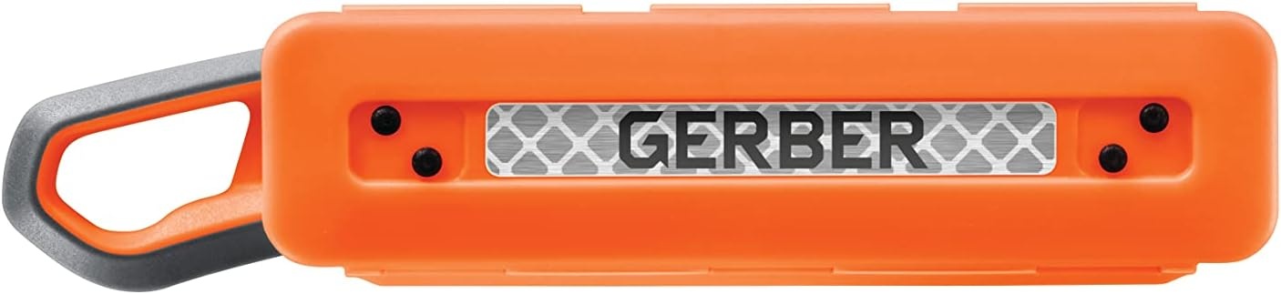 image:imageGerber Gear Randy Newberg DTS Fixed Blade Hunting Knife SerratedOrange