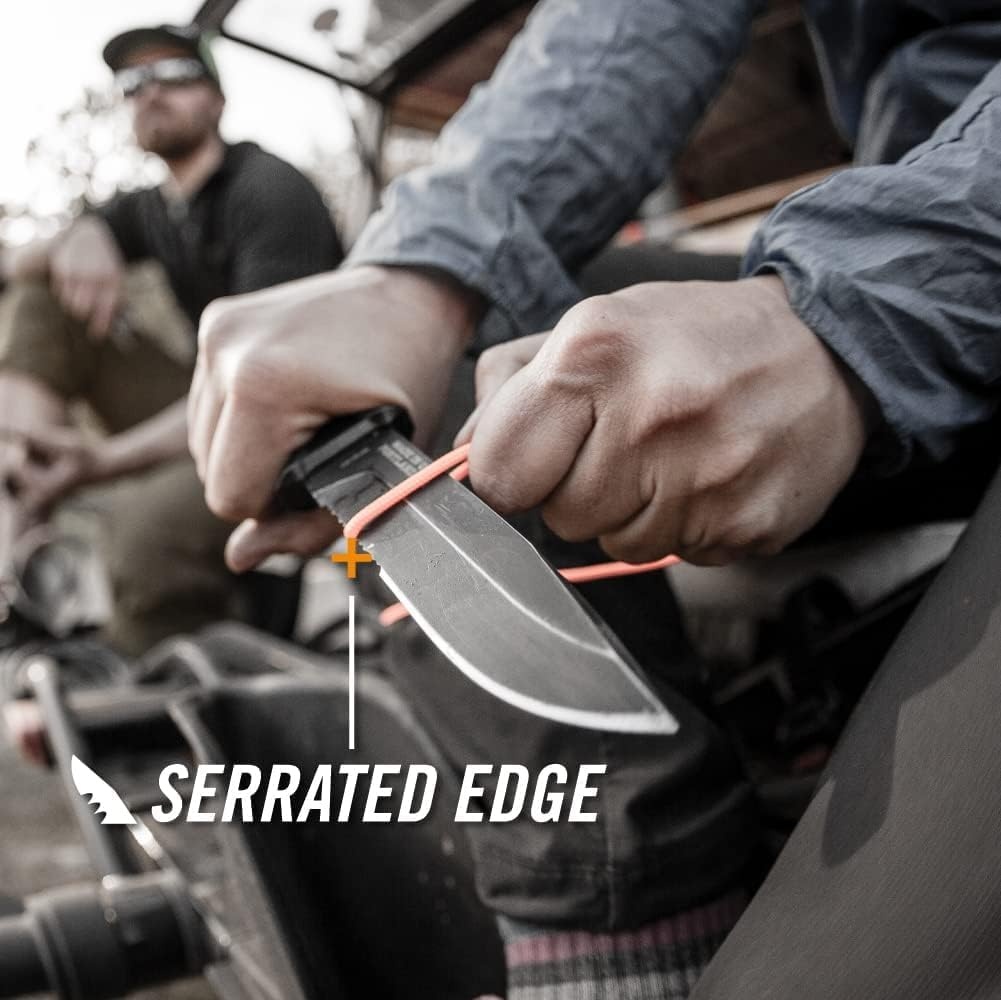 image:imageGerber Gear Strongarm Fixed Blade Tactical Knife for Survival Gear Coyote Brown Plain EdgeCoyote Brown