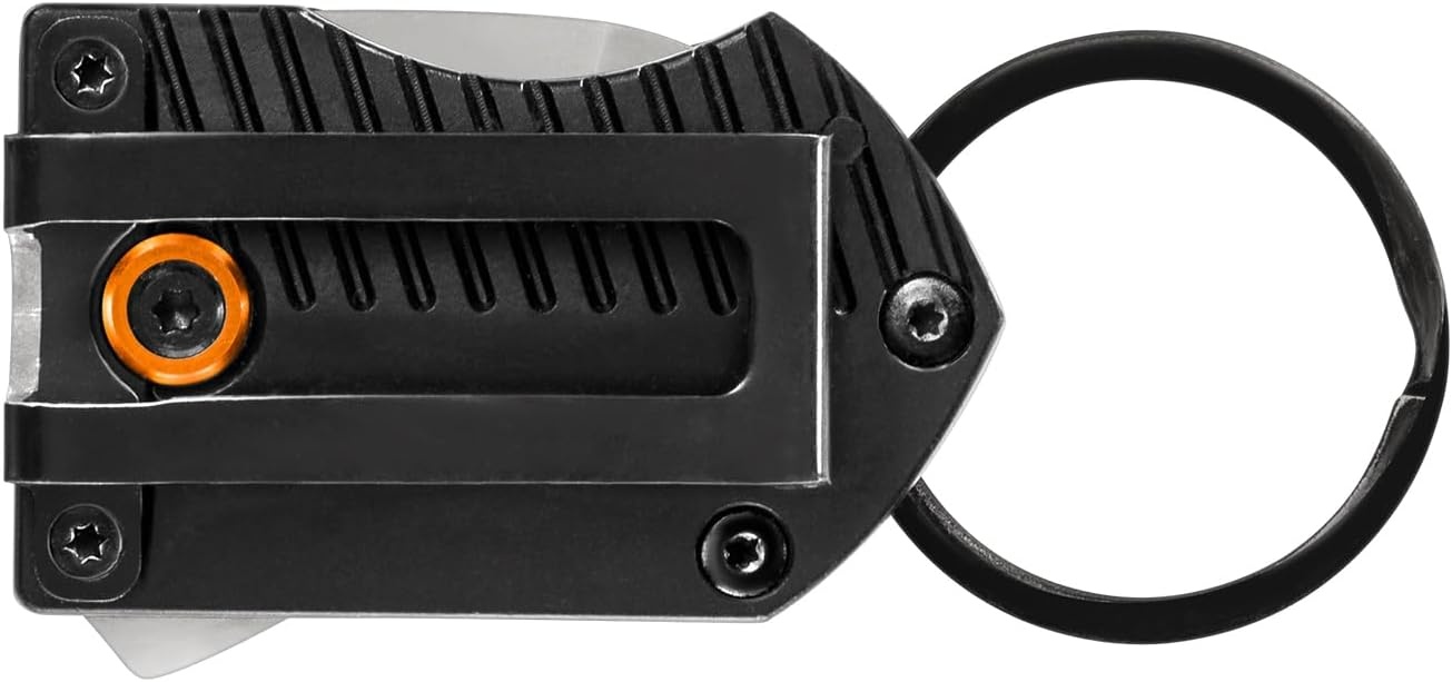image:imageGerber Key Note EDC Keychain Mini Pocket Knife 1 Plain Edge Blade BlackBlack Pack of 12