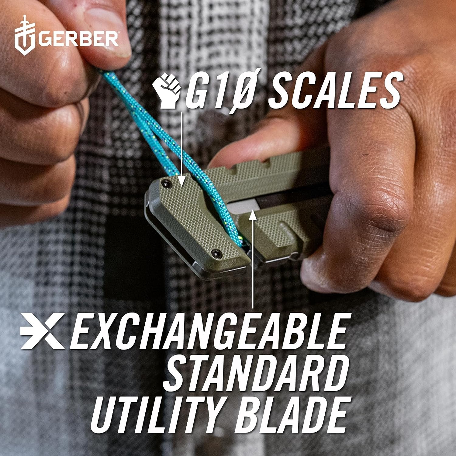 image:imageGerber Prybrid X EDC Pocket Knife Multitool with Bottle Opener GreenGreen G10 with Clip