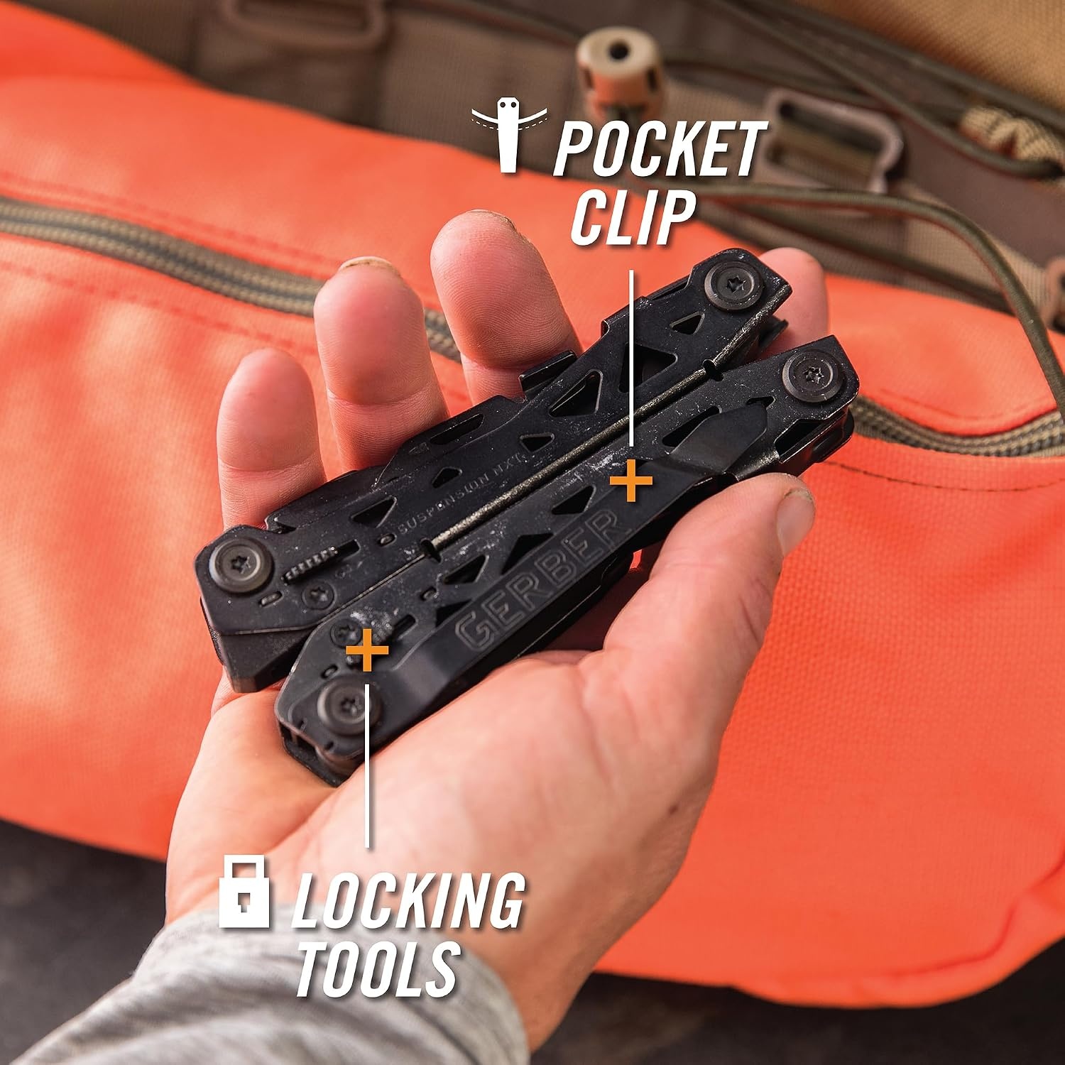 image:imageGerber Suspension NXT 15in1 Multitool Pliers EDC Knife Stainless SteelBlack