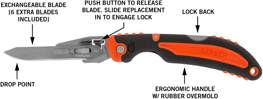 image:imageGerber Vital Pack Compact Folding Saw for Camping and Survival with Sheath28 Pack of 12