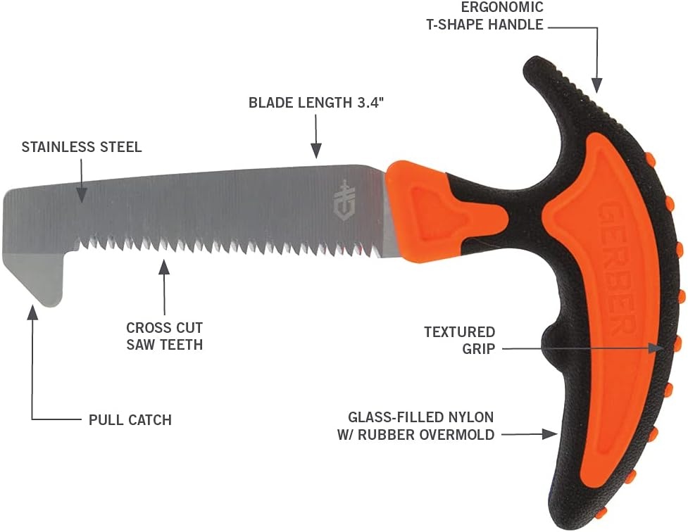 image:imageGerber Vital Pack Compact Folding Saw for Camping and Survival with Sheath36