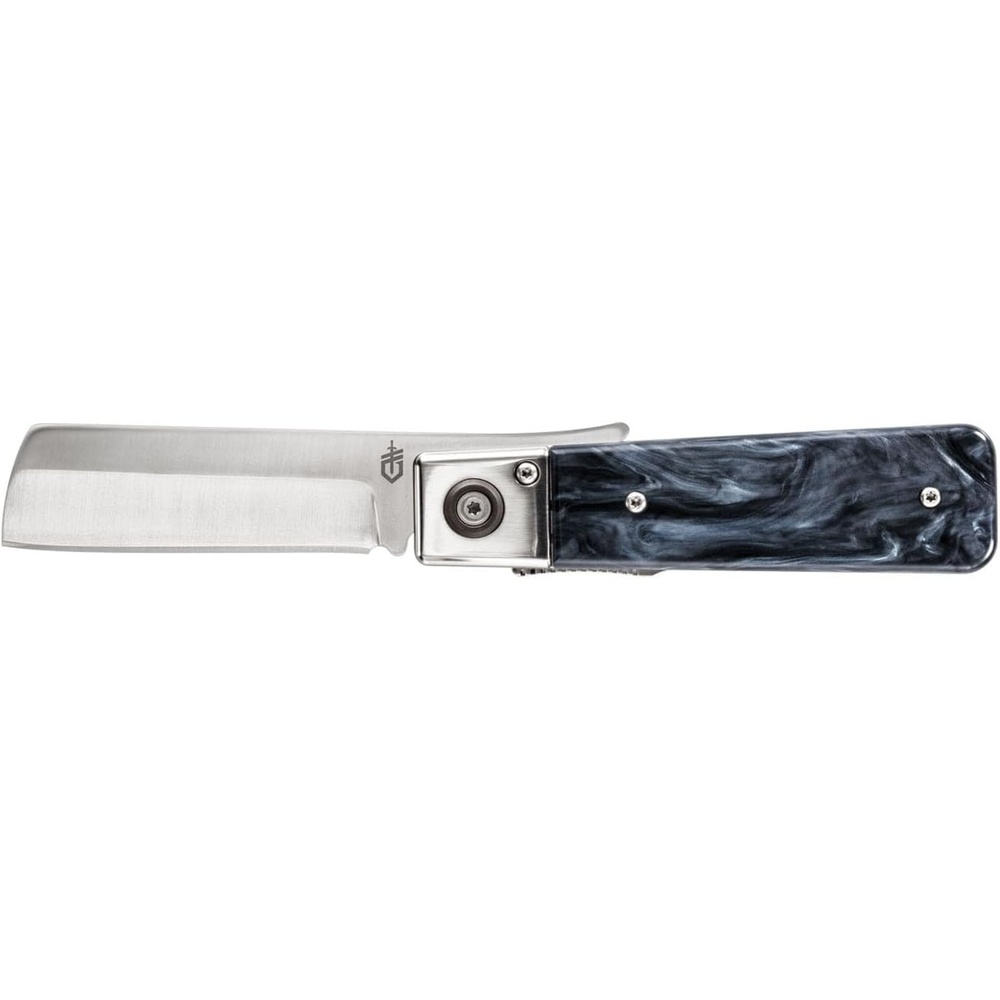 image:imageGerber Jukebox EDC Folding Pocket Knife Flipper Blade Tortoise Shell