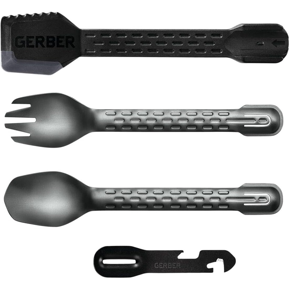 image:imageGerber Multifunctional Flatware ComplEAT Black 31003464BlackWhite