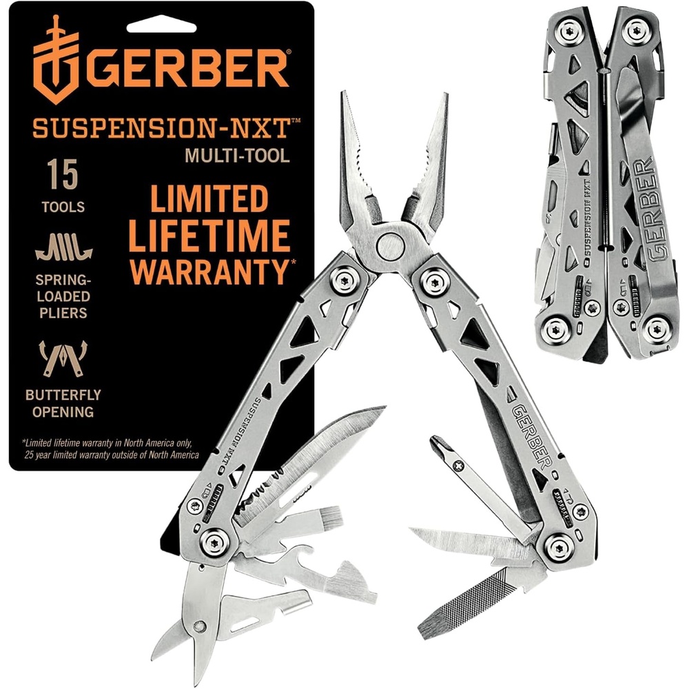 image:imageGerber Suspension NXT 15in1 Multitool Pliers EDC Knife Stainless SteelStainless Steel