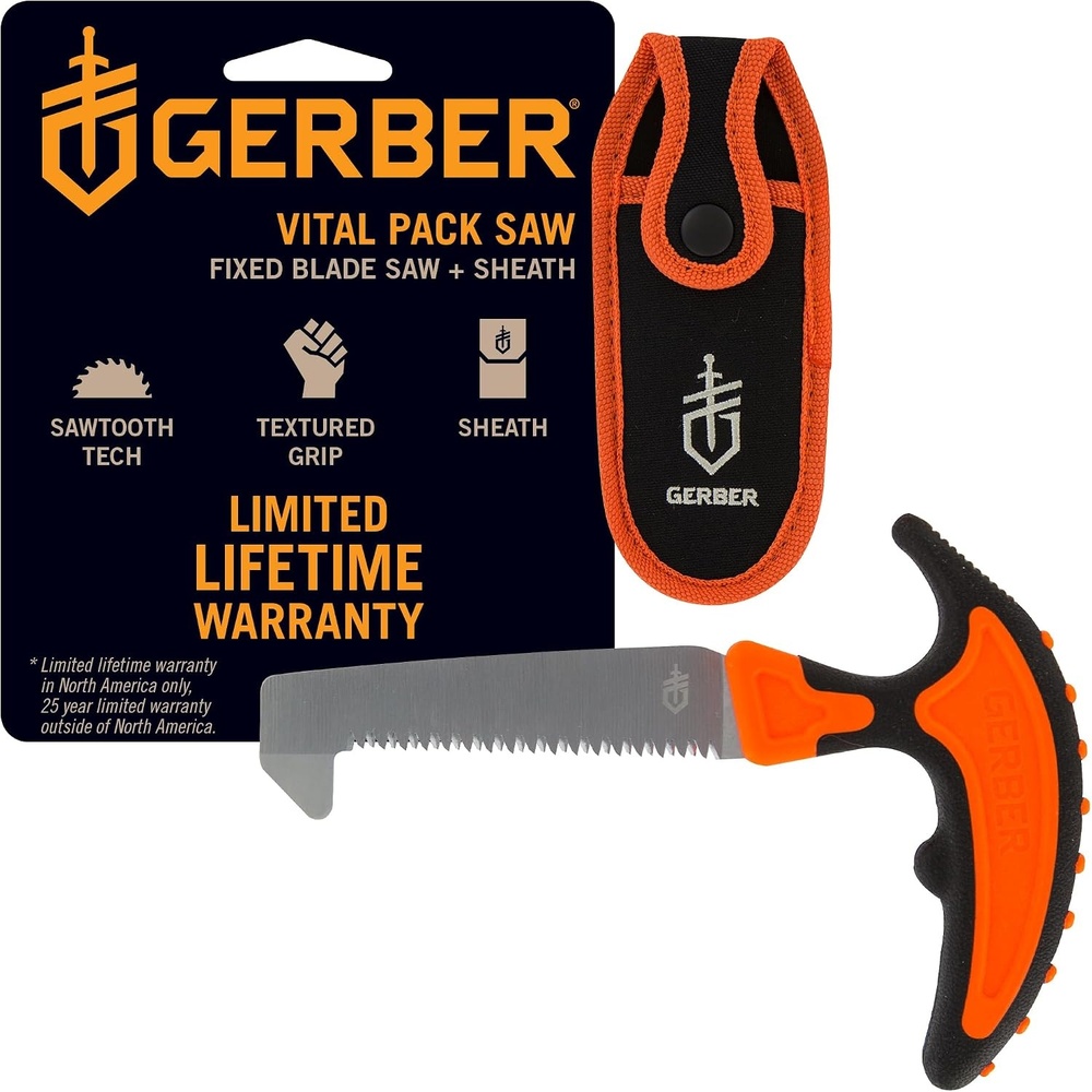 image:imageGerber Vital Pack Compact Folding Saw for Camping and Survival with Sheath36