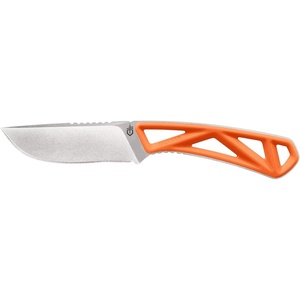 Gerber EXO-MOD Drop Point Fixed Blade Hunting Knife with Sheath, Orange