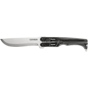 Gerber Gear DoubleDown – Folding Machete, Brush Clearing, Green/Stone(Black/Stonewash)